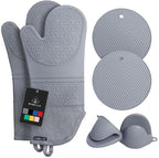 Rorecay 6pcs Oven Mitts and Pot Holders Sets by Rorecay
