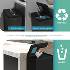 Home Zone Living 19 Gallon Kitchen Trash Can - Image 3