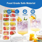 Ice Cube Tray, Ice Cube Trays for Freezer 5 Pack - Image 3