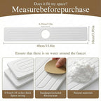 Faucet Mat for Kitchen Sink -Diatomite Stone Drying Mat for Kitchen Counter & - Image 5