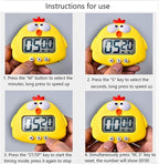Kitchen Timer, Cute Cartoon Animal Countdown, Digital Cooking Timer - Image 7