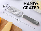 Zulay Kitchen Professional Cheese Grater Stainless Steel - Image 7