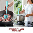 Meat Chopper, Upgrade Hamburger Smasher, Premium Heat Resistant Meat Masher - Image 6