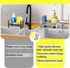 Maifan Stainless Steel Kitchen Sink Caddy Organizer - Image 4