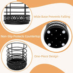 Metal Kitchen Utensil Holder for Kitchen Counter-5.43 x 5.98 inch, Fork & Knife - Image 4