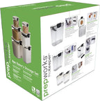 Progressive ProKeeper Baker's Airtight Kitchen Storage Canister Container Set - Image 4