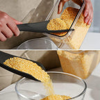 Cooking Spoon for Nonstick Cookwares, VOVOLY Silicone Spoon for Mixing - Image 5