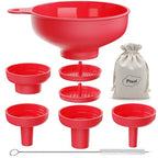 Pisol Wide Mouth Versatile Funnel, Canning Funnels by Pisol
