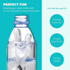 Jacent Resusable Silicone and Plastic Water Bottle Ice Cube Stick Tray - Image 4