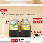 SpaceAid Pull Out Spice Rack Organizer - Image 2
