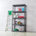 Sterilite 2-Pack 5 Shelf Unit, Heavy-Duty Shelving Storage Rack - Image 7