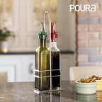 Poura Vinegar and Olive Oil Bottle Drizzler Set - Image 6