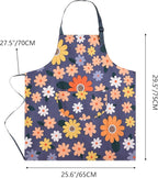 2 Pack Floral Apron for Women - Image 2