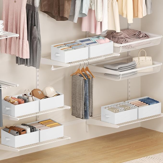 DIMJ Closet Storage Bins 6 Pack - Image 5