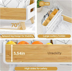 Urackify Dish Drying Rack for Kitchen Counter - Image 7