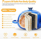 ONKO Dutch Oven For Sourdough Bread Baking, 6QT Enameled Cast Iron Dutch Oven - Image 3