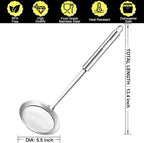 Anaeat 5.5" Stainless Steel Fat Skimmer Spoon - Image 6