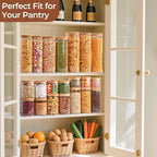 ComSaf 1.7 Qt Glass Storage Containers - Image 6