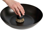 Helen’s Asian Kitchen Wok and Cast Iron Scrub Brush, Natural Stiff-Union - Image 4