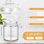 Domensi 24 Pcs Bulk 6oz Glass Jars - Image 2