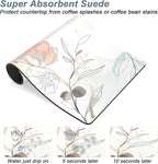 Rnivvi Coffee Mat, Hide Stain Rubber Backed Absorbent Dish Drying Pad - Image 3