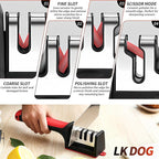 4-in-1 Kitchen Knife Sharpener, Scissor Sharpening - Image 6