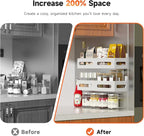 Sevenblue 2 Pack Strong Magnetic Spice Rack - Image 3