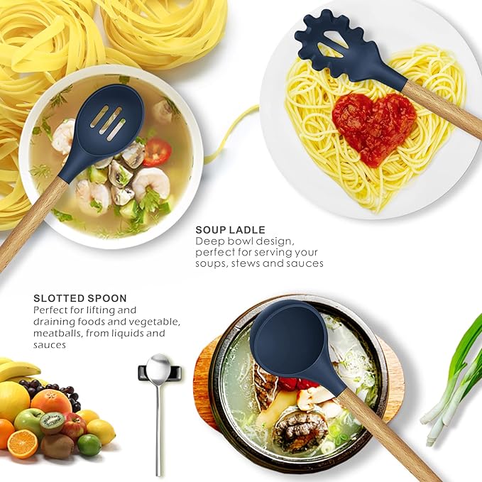 Silicone Cooking Utensils Set - Image 2