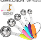 TILUCK Measuring Cups and Spoons Set, Stainless Steel, Kitchen Utensils - Image 4