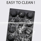 15-Cavity Silicone Baking Mold, Raspberry Shape, 11.3 x 6.69 in, - Image 7