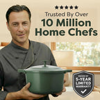 Gotham Steel 5 Qt Lightweight Dutch Oven Pot - Image 4