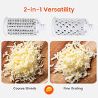 Rotary Cheese Grater Hand Crank - Image 3
