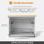 ZOINLIY Pull Out Cabinet Organizer, Versatile Slide Out Kitchen Organizers and - Image 4