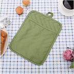 Anyi Heat Resistant Pot Holders, Cotton Hot Pads - Image 6