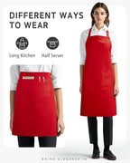Syntus Chef Apron for Men Women Kitchen Cooking Apron - Image 5