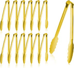 Buffet Tongs 7'' Inches Serving Tongs Heavy Duty Stainless steel Kitchen and by XEVOM