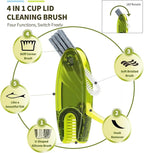 3 in 1 Cup Lid Gap Cleaning Brush Set, 3 Colors - Image 6