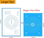 Silicone Baking Mat，Non Stick Rolling Dough - Image 4