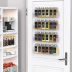 PMMASTO Adhesive Acrylic Spice Rack Organizer - Image 4