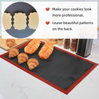 Perforated Silicone Baking Mat for Full Size Sheet Pan, Non-Stick Eclair Baking - Image 5