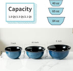HASENSE Mixing Bowls, Ceramic Serving Bowls Set - Image 5