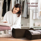 Homsorout Closet Baskets for Shelves Trapezoid - Image 5