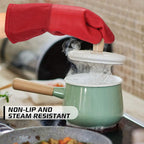 HOMWE Silicone Oven Mitts and Pot Holders - Image 5