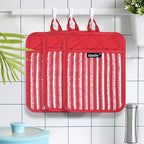 Alselo Silicone Pot Holders Set of 3 Heat Resistant & Non Slip Potholders - Image 7