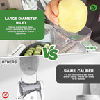 Electric Cheese Grater for Block Cheese - 3 in 1 Rotary Cheese Grater Electric - Image 4