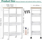 Vivihomety Utility Slim Storage Cart - Image 4