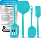 New DI ORO Silicone Turner Spatula Set by DIORO