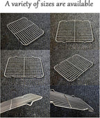 Grilling Rack Heavy Duty Wire Grate Oven Roasting Rack 5.3 x 8.75 inch - Image 2