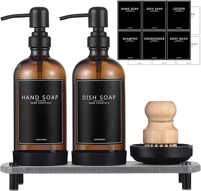 Kitchen Soap Dispenser Set by NEECZS