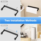 Paper Towel Holder Under Cabinet, Adhesive & Wall Mount, Under Counter Paper - Image 6